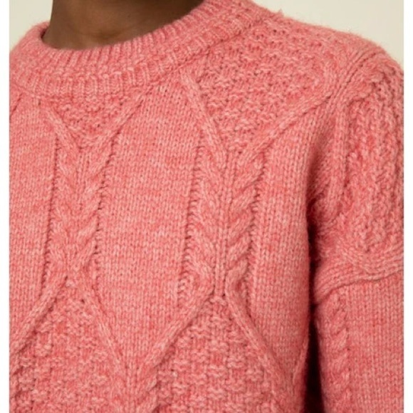 NWT FRNCH Julia Cable Knit Sweater - Picture 2 of 11